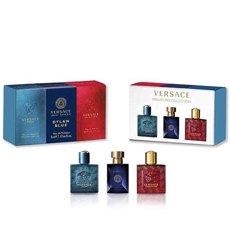 Versace Men's Trio Miniature Set 2020 15ml .